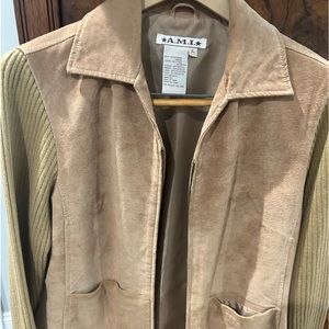 Vintage A.M.I. Ladies Leather Jacket